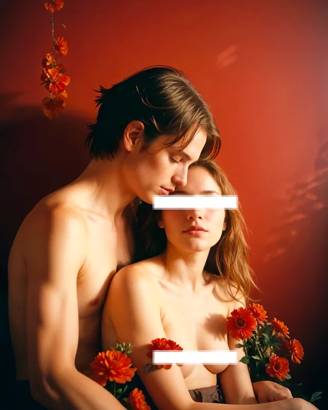 Gliched couple 2